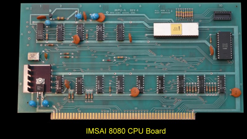 S100 Computers - IMSAI MPU-A